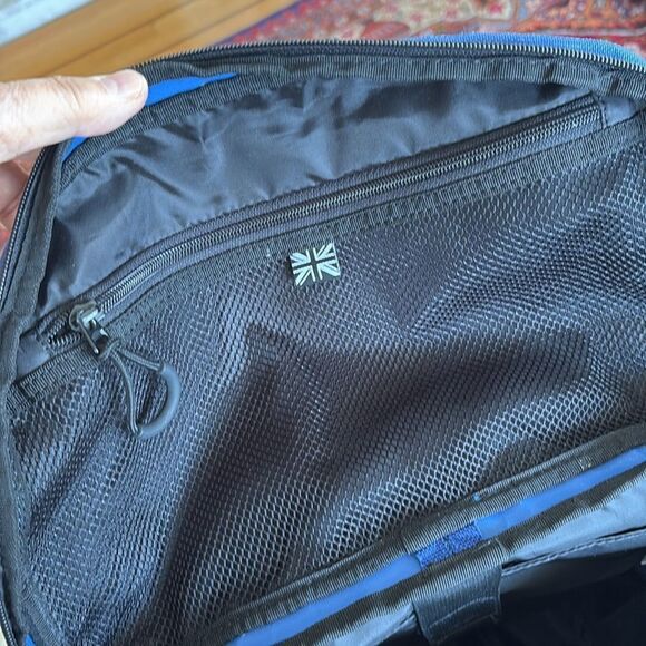 Michael Linnell Reflector Line Toss Pack Backpack Royal Blue Large Unisex - Picture 10 of 15